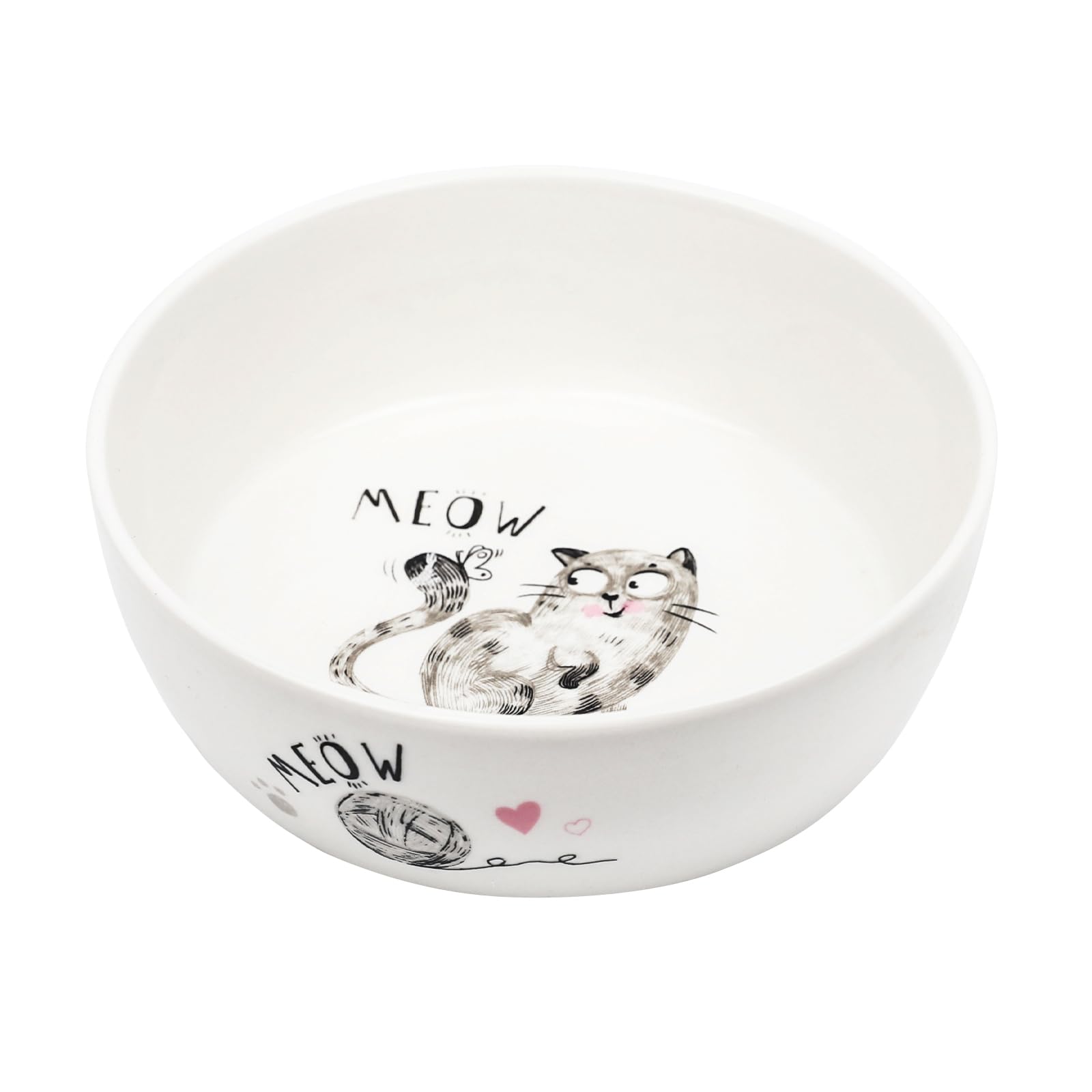 ペットボウル 猫用食器 フードボウルAlien Pet陶器 かわいい Amazon | Alien Pet ペットボウル 猫 食器 フードボウル 陶器
